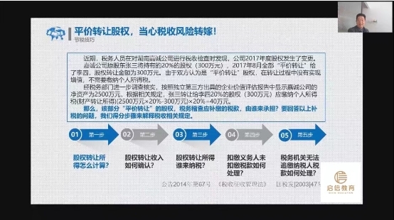 IM电竞 IM电竞app北京启信众合成功举办企业财务管理中顶层设计与涉税风险管控培训(图2)